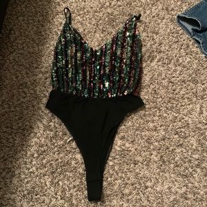 Sequin Body Suit